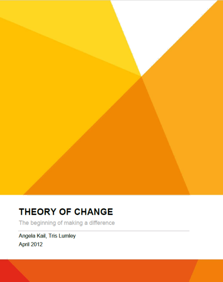  THEORY OF CHANGE: The beginning of making a difference