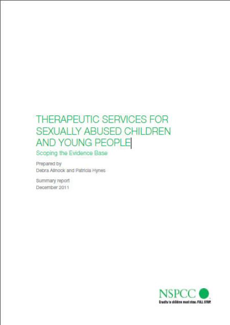 Therapeutic Services for Sexually Abused Children and Young People Therapeutic Services for Sexually Abused Children and Young People