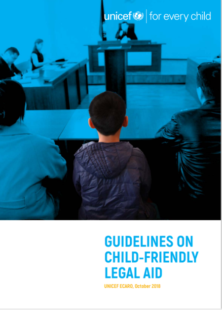 cover page of the guideline