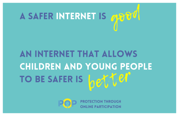 Help us understand how children use the internet to stay safe!